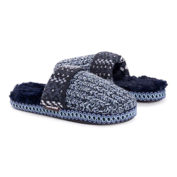 MUK LUKS Dark Sapphire Fritzie Slippers - Picture 5 of 5